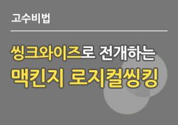 씽크와이즈로 전개하는 맥킨지 로지컬씽킹
